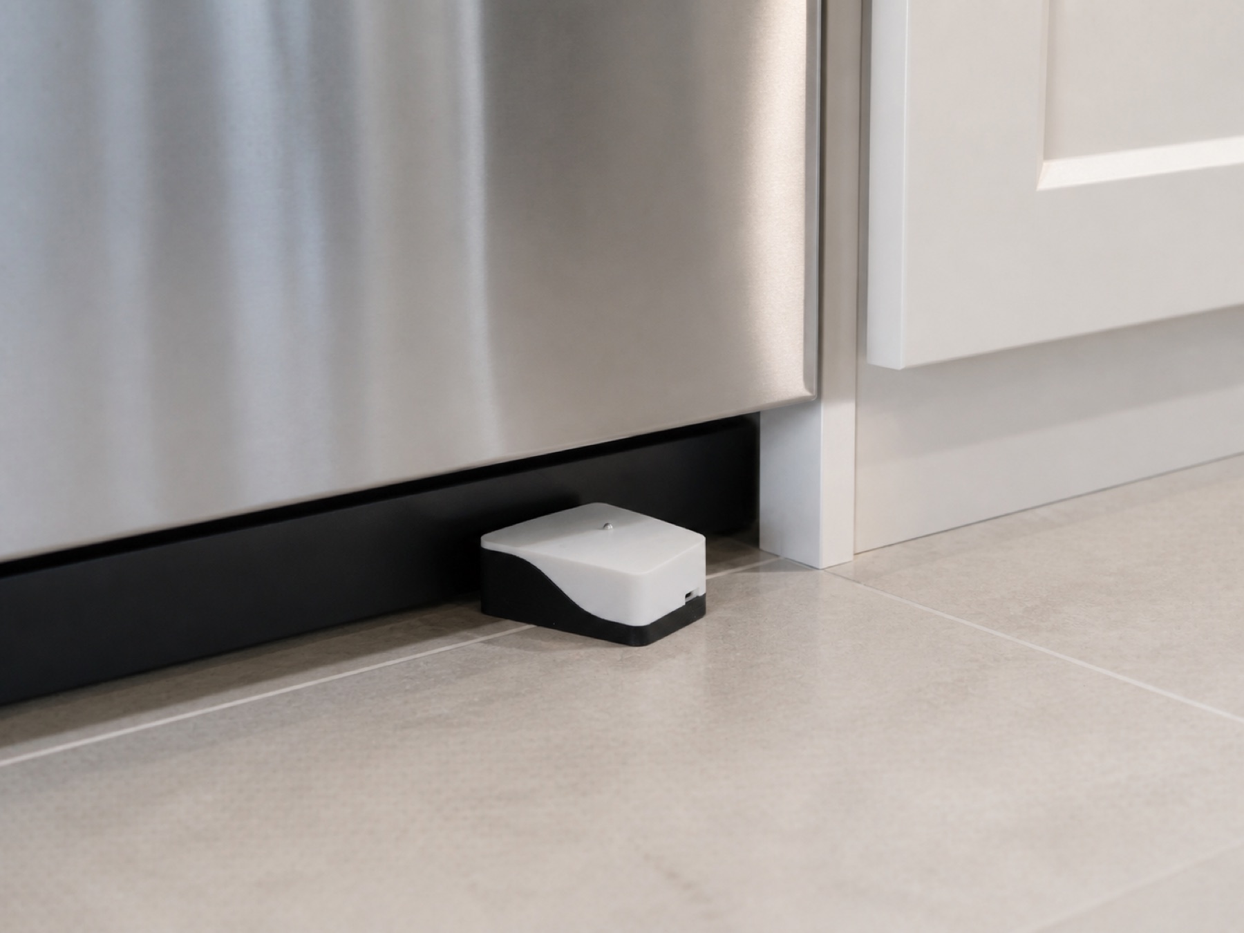 Smart Leak Sensor: leak detector under dishwasher