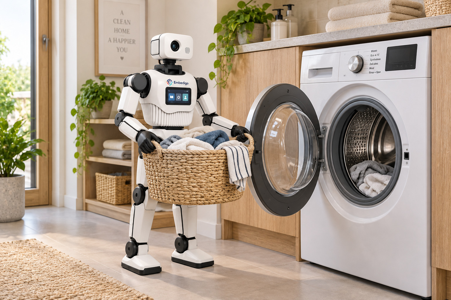 Featured view of the Kiro Robot
